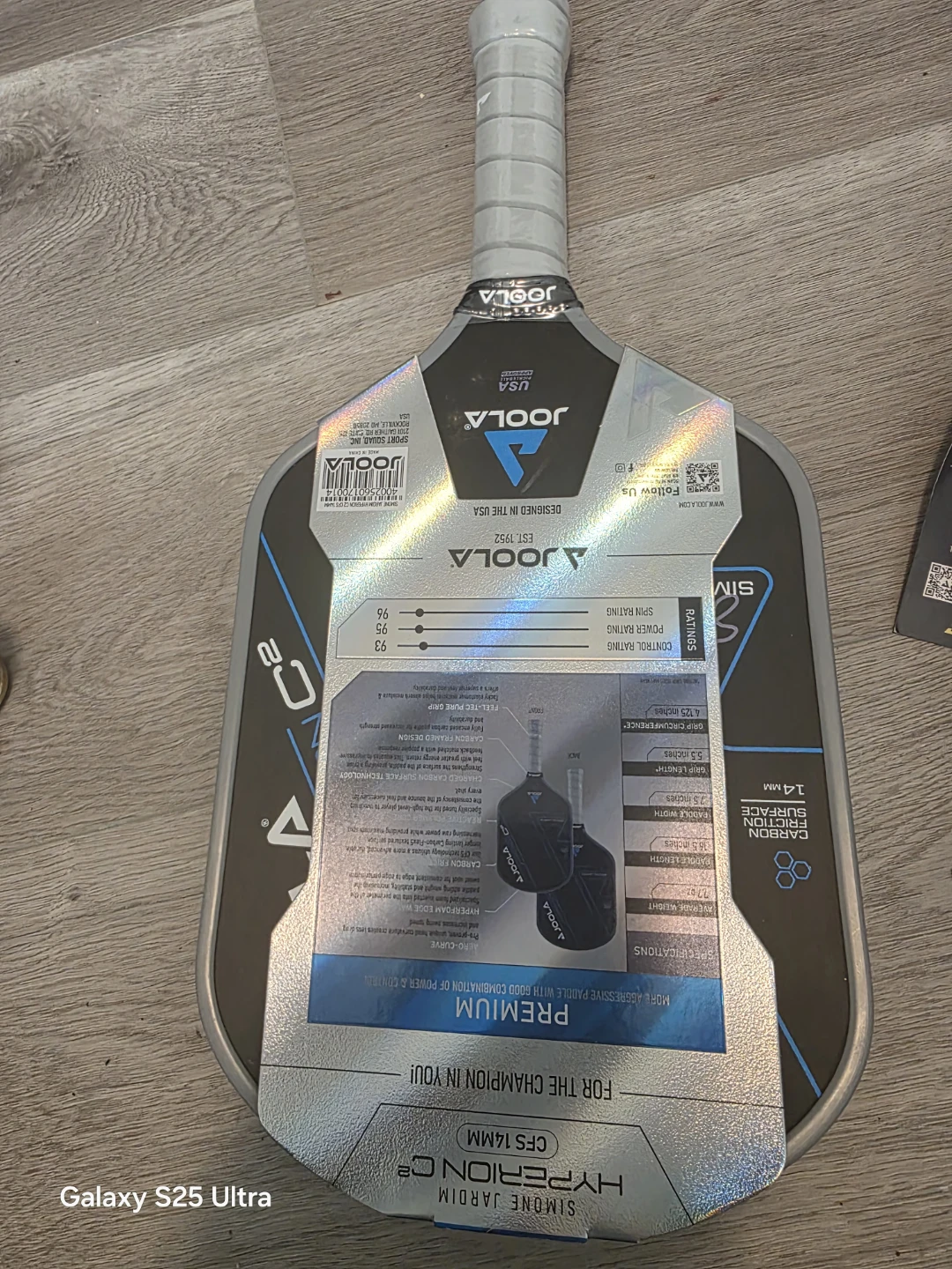 JOOLA Hyperion C2 Pickleball Paddle with Bag - photo 5