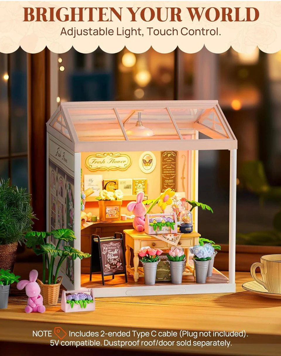 🥕DIY Miniature Flower Shop Kit - photo 2