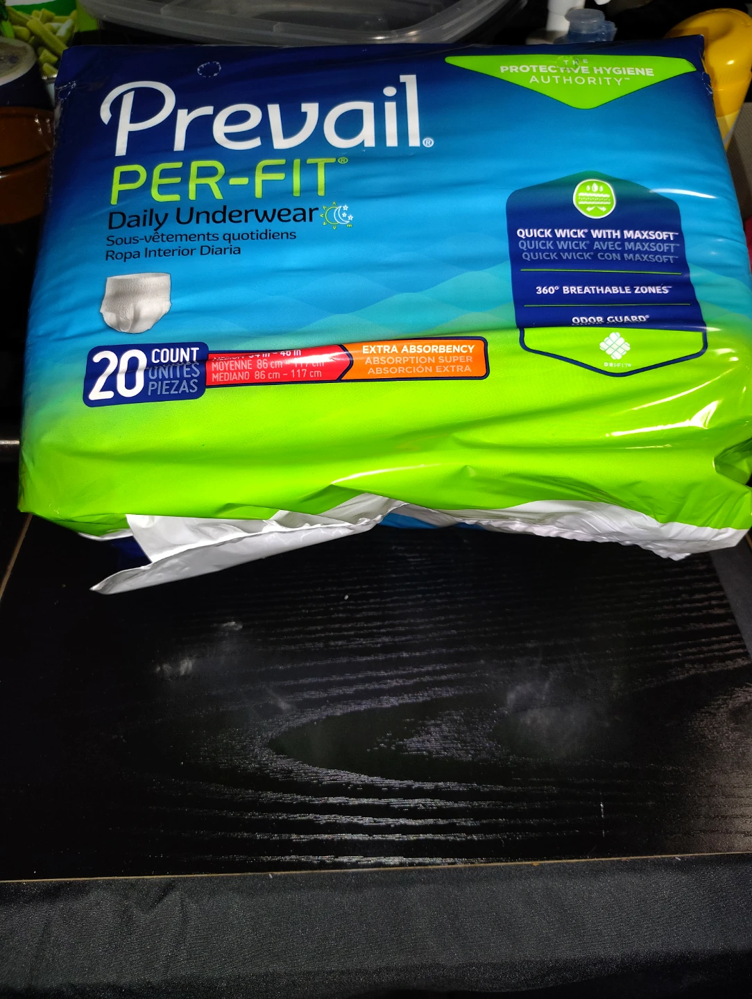 Prevail Per-Fit Daily Underwear, Small, 20 Count - photo 3