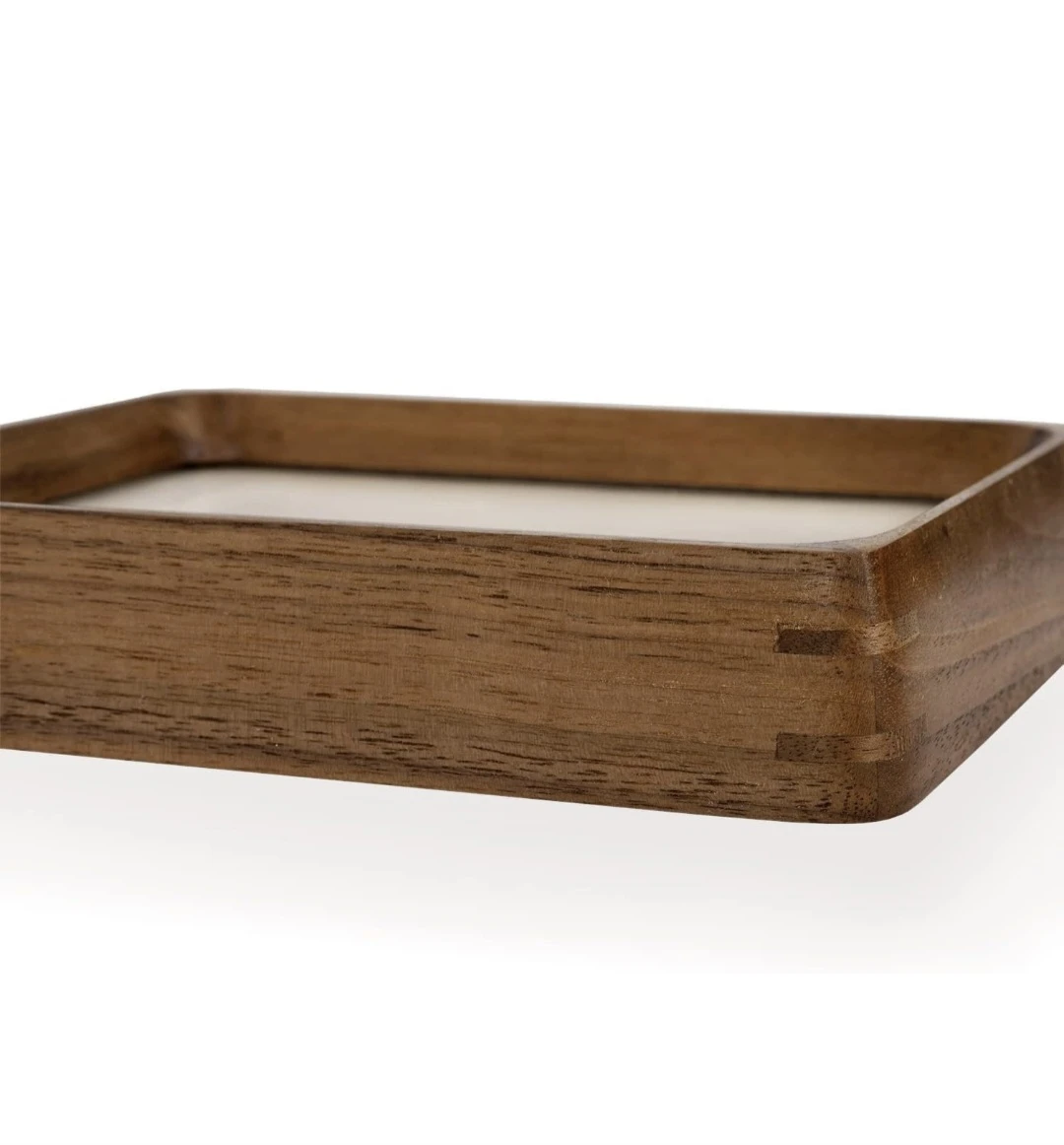 Tacomany Handcrafted Natural Wood Picture Frame, Walnut - photo 4