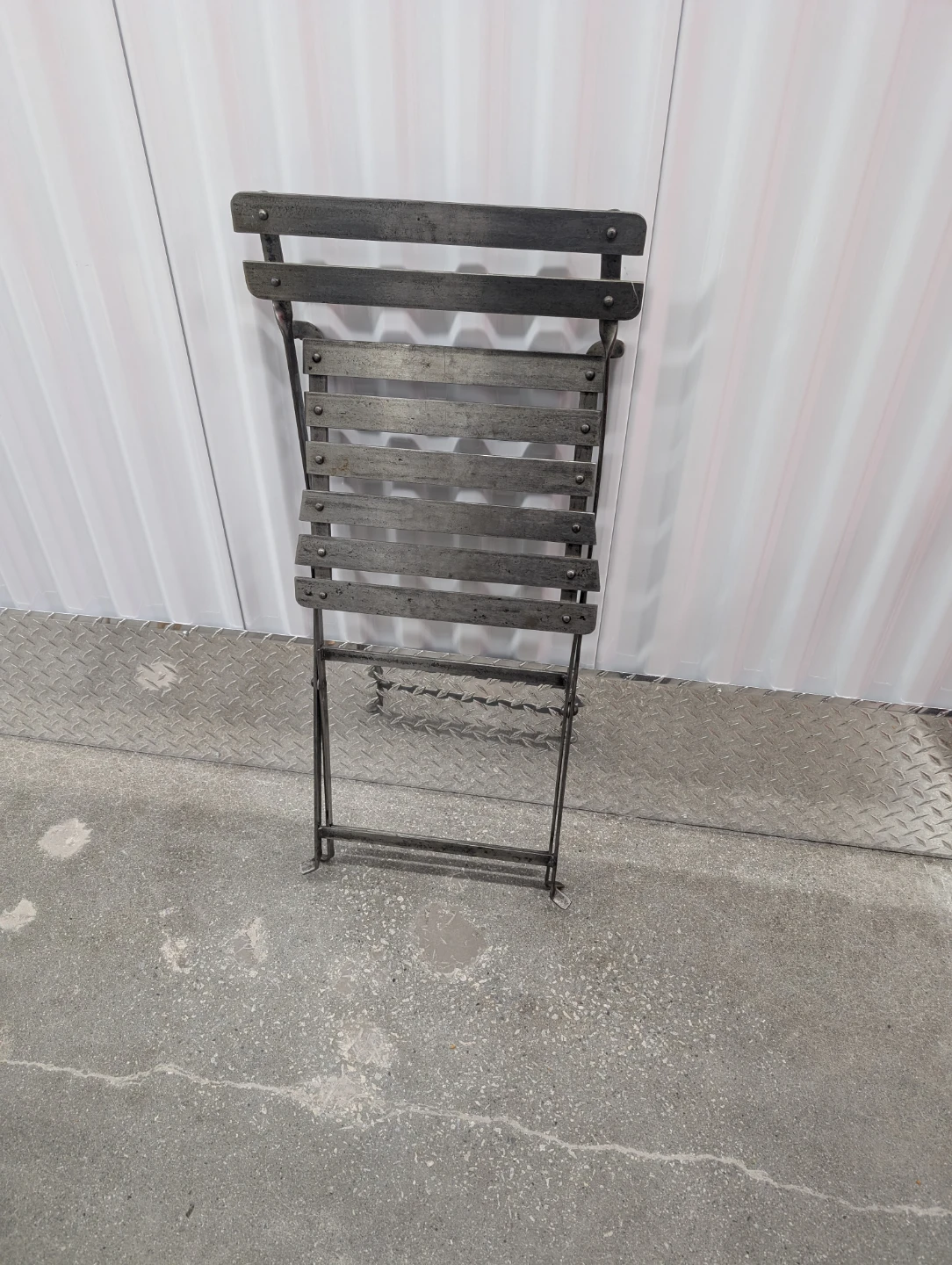 Chair metal chair Strong.