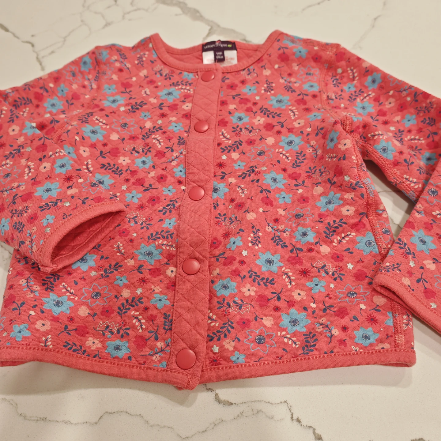 Sergent Major Floral Quilted Cardigan - Size 4 Years - photo 5