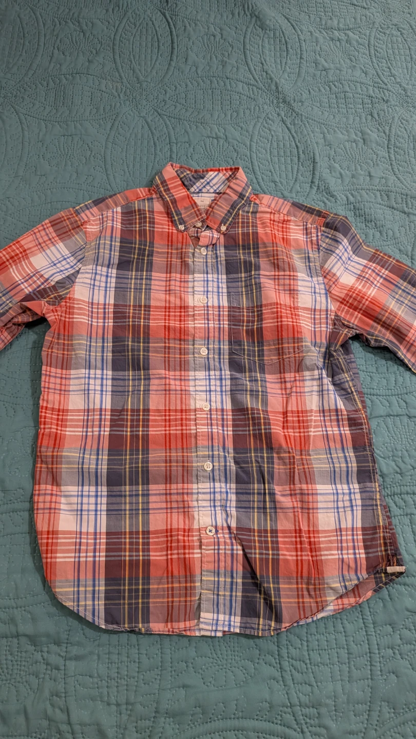 Gap Plaid Button-Up Shirt - Size S/P