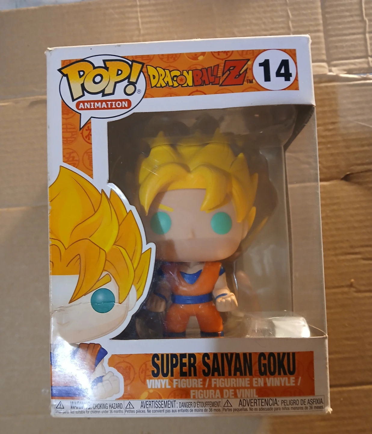 Funko Pop! Dbz Super Saiyan Goku #14 Vinyl Figure