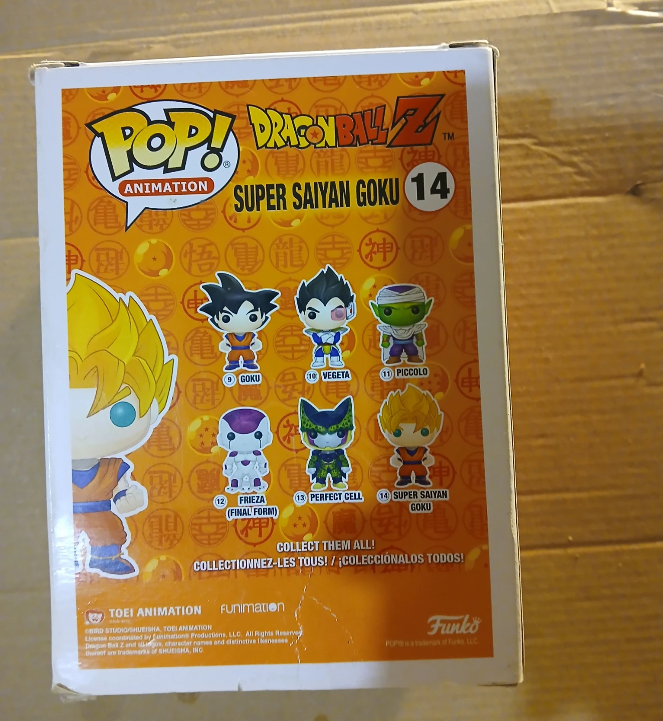 Funko Pop! Dbz Super Saiyan Goku #14 Vinyl Figure - photo 2