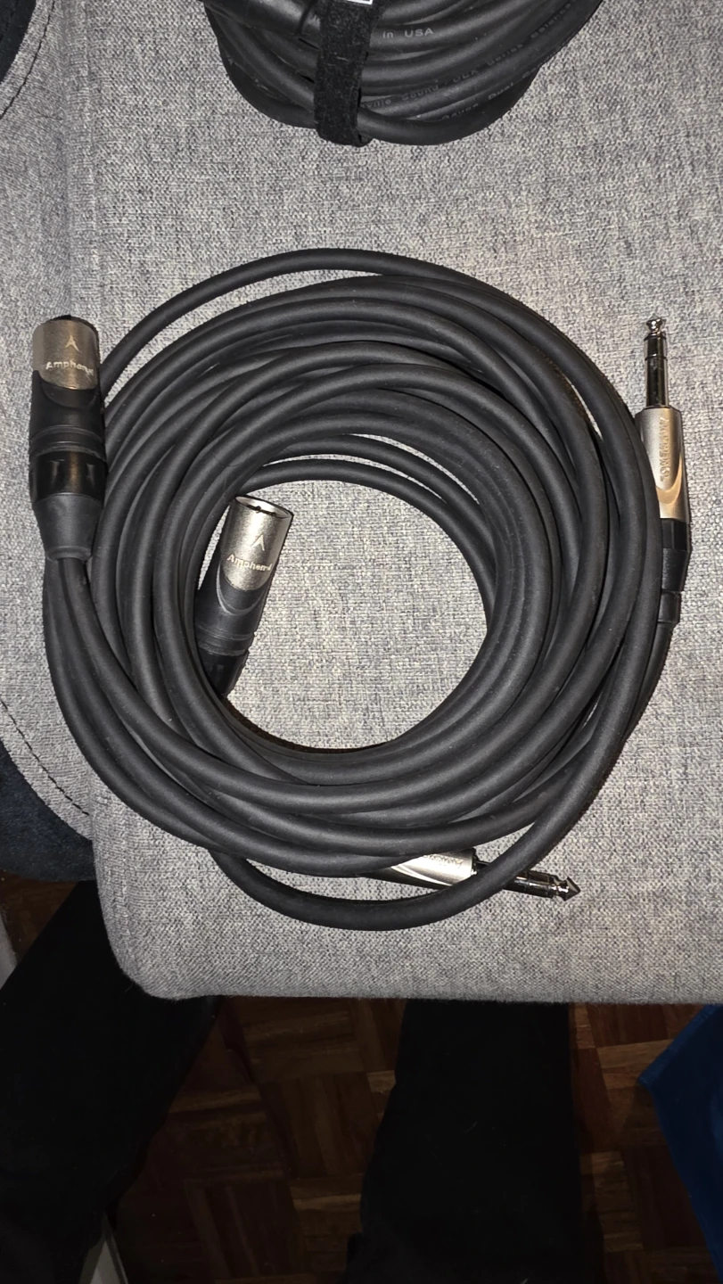 Bulk Audio Cables - XLR to 1/4" Jack  |  XLR male  to XLR female - photo 2