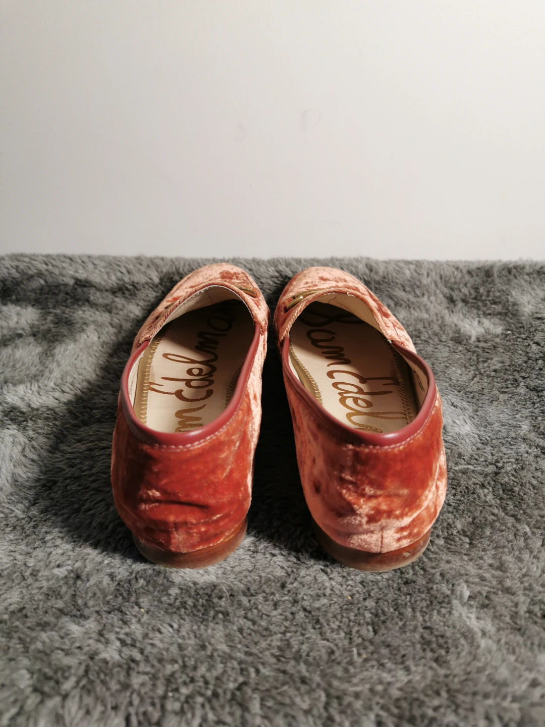 Sam Edelman Velvet Loafers - Size 6 - photo 3