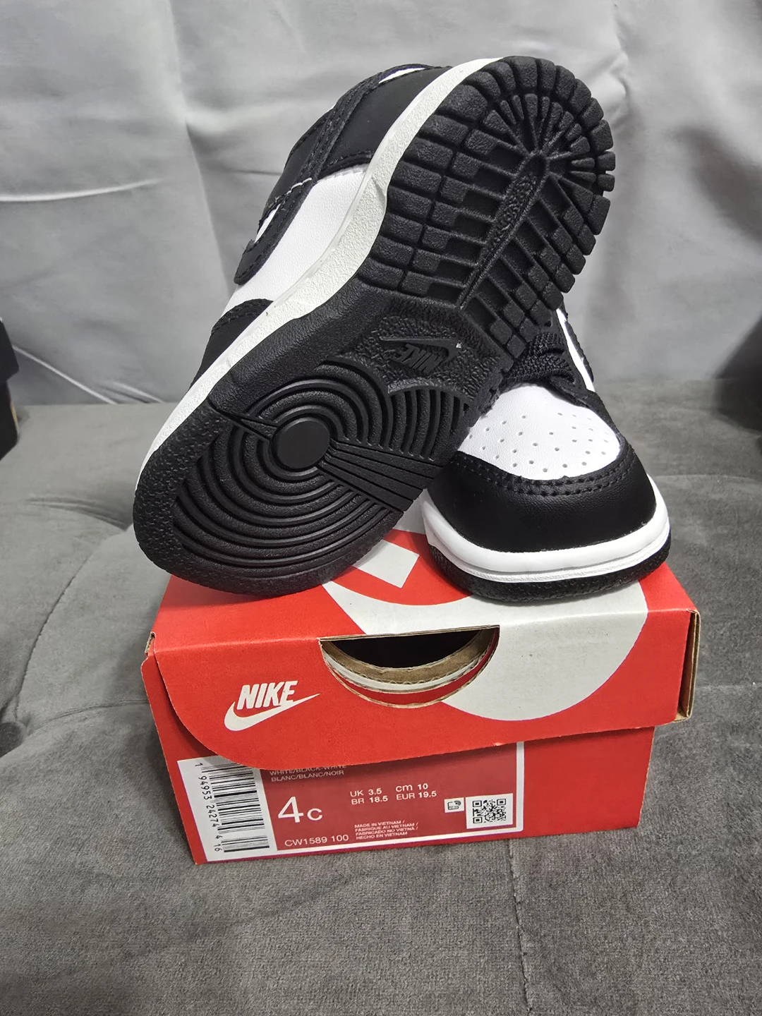 Nike Dunk Low Toddler Shoes - Size 4C - photo 2