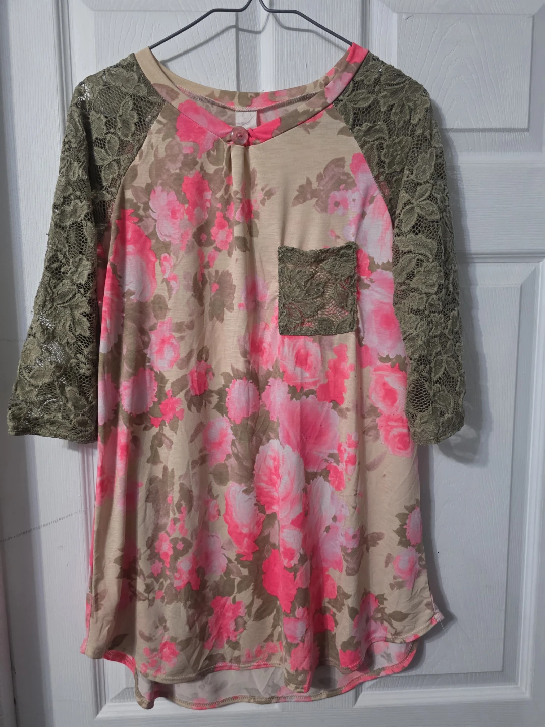 Floral Print Dress & Raptors Top. All 4 for $10.