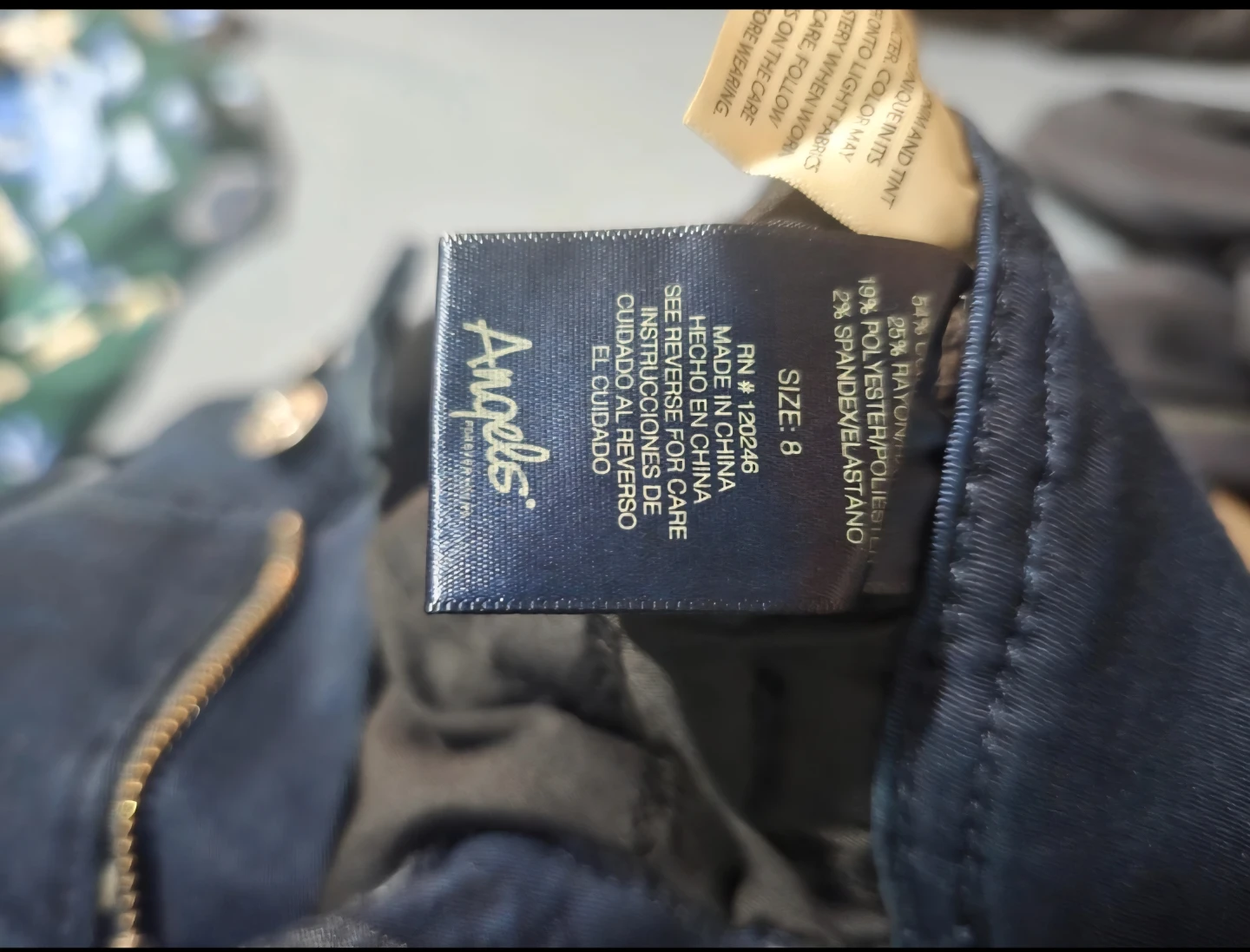 Angels Women's Curvy Fit Jeans Size 8 - photo 5