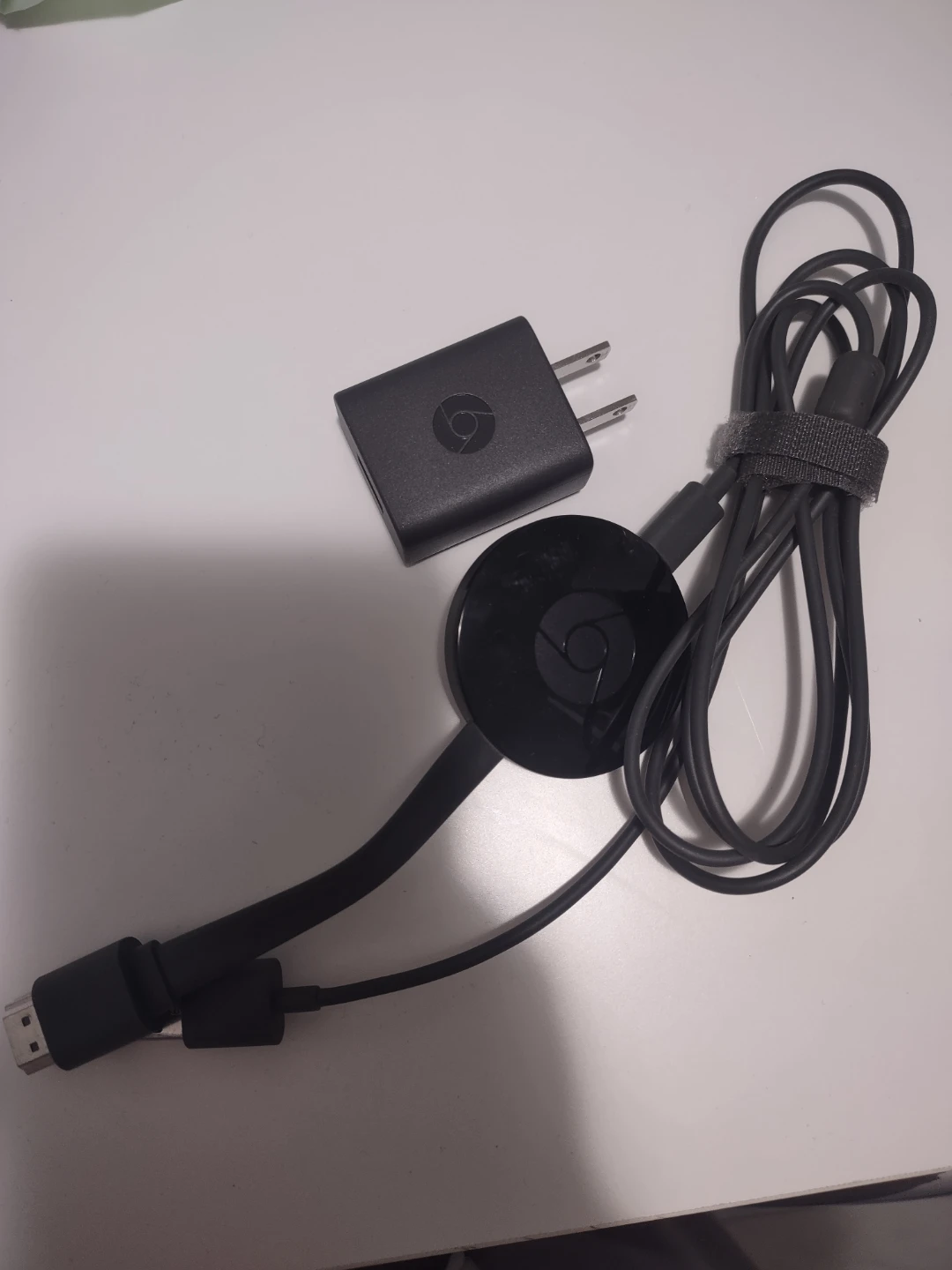 Google Chromecast with Power Adapter