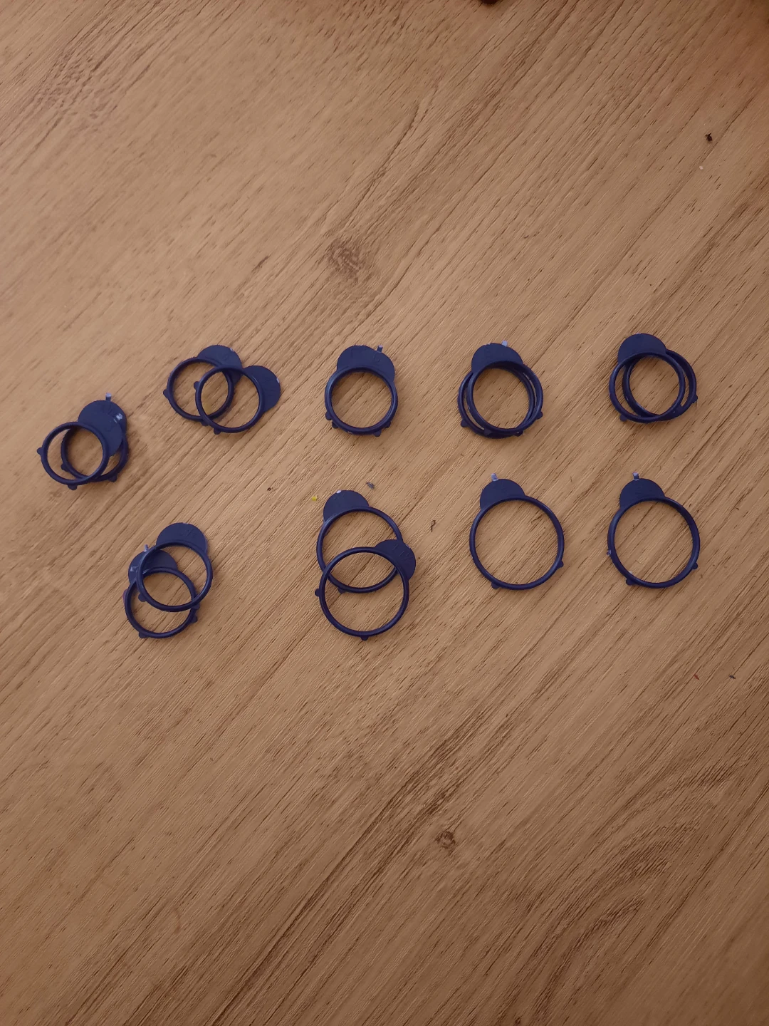 Blue Plastic sizer  Rings pick up in st.albert