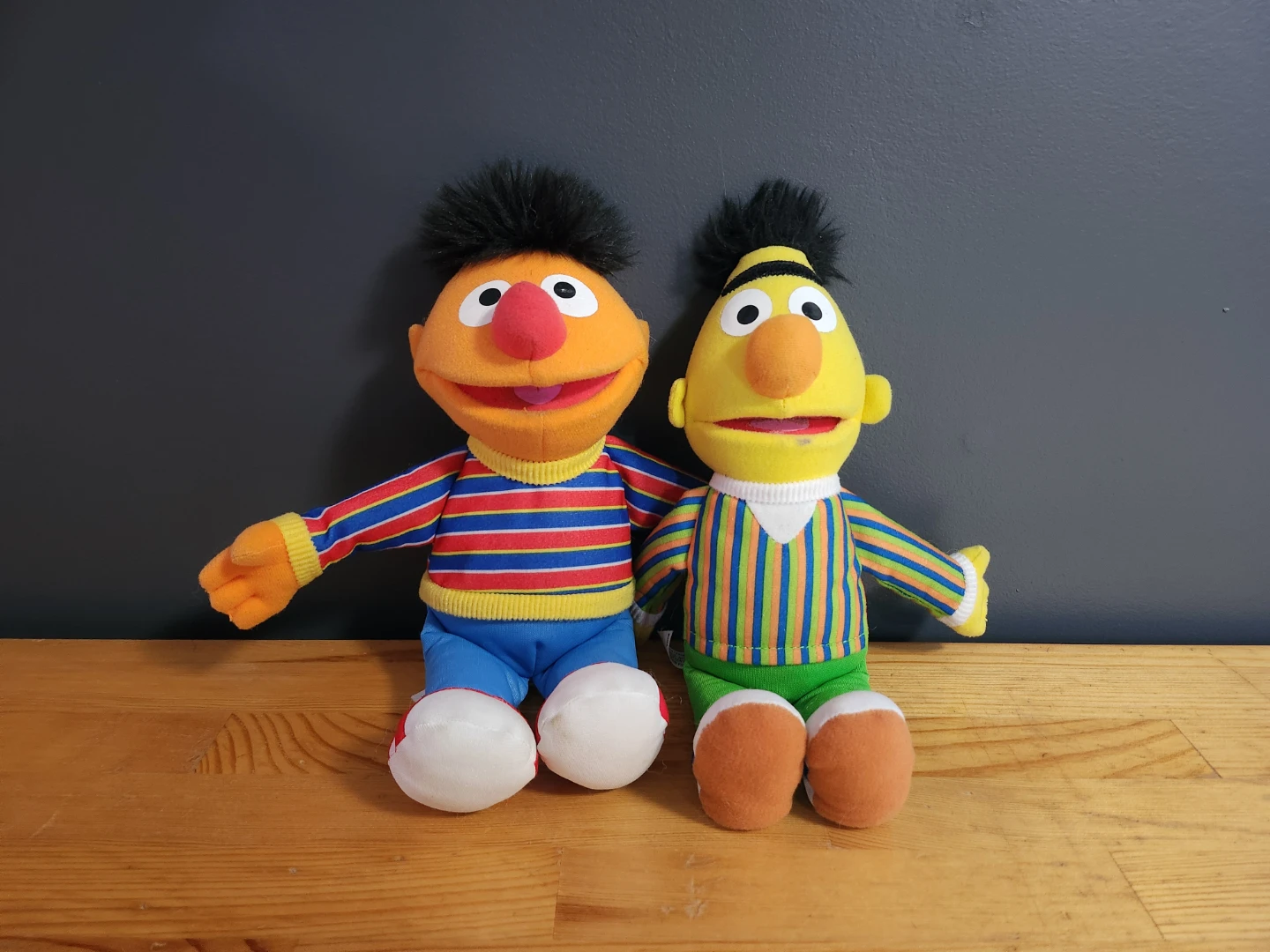 Sesame Street Bert and Ernie Plush Dolls