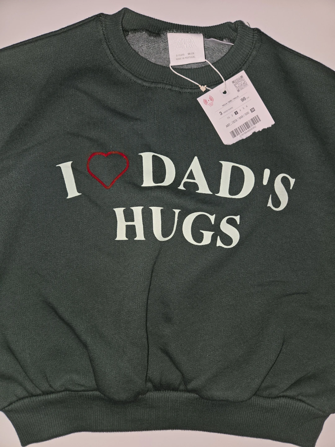 Zara Kids Dark Green Sweater