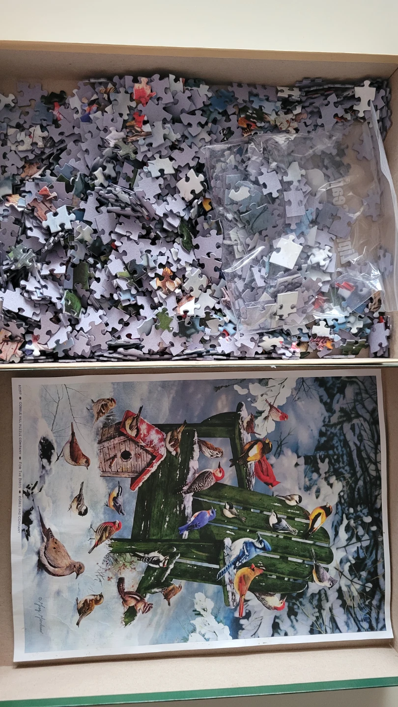 Cobble Hill "For the Birds" 1000+ Piece Puzzle - photo 4