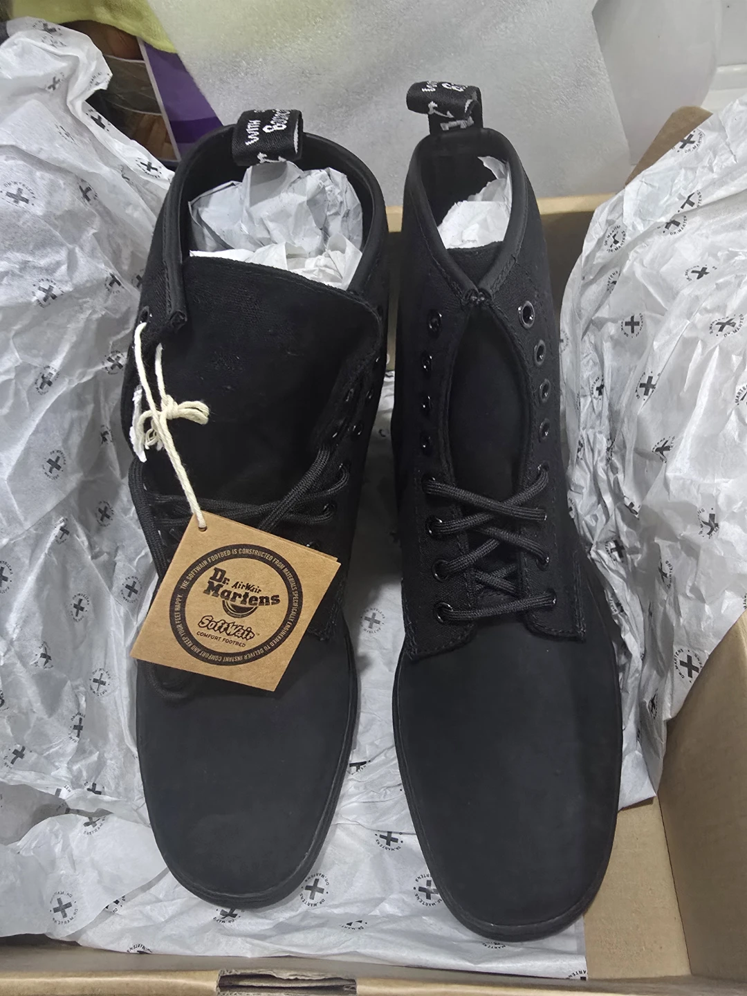 Dr. Martens Newton Black Boots - Size 9 US - photo 3