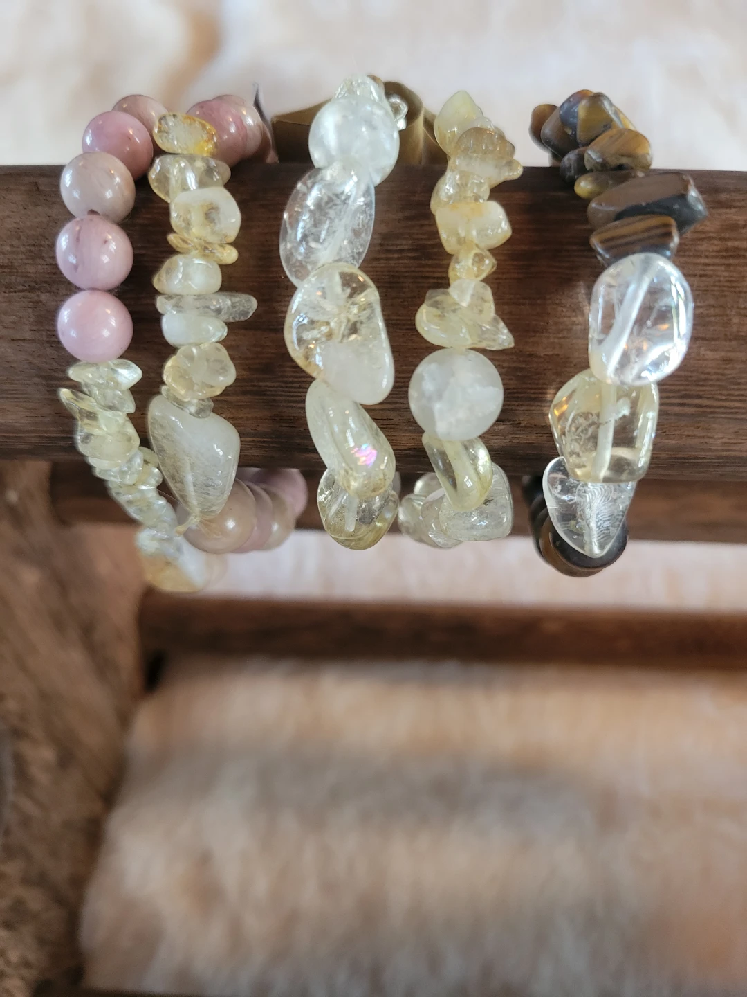 Hand-made Bracelets of Artfully Paired Crystals - photo 2