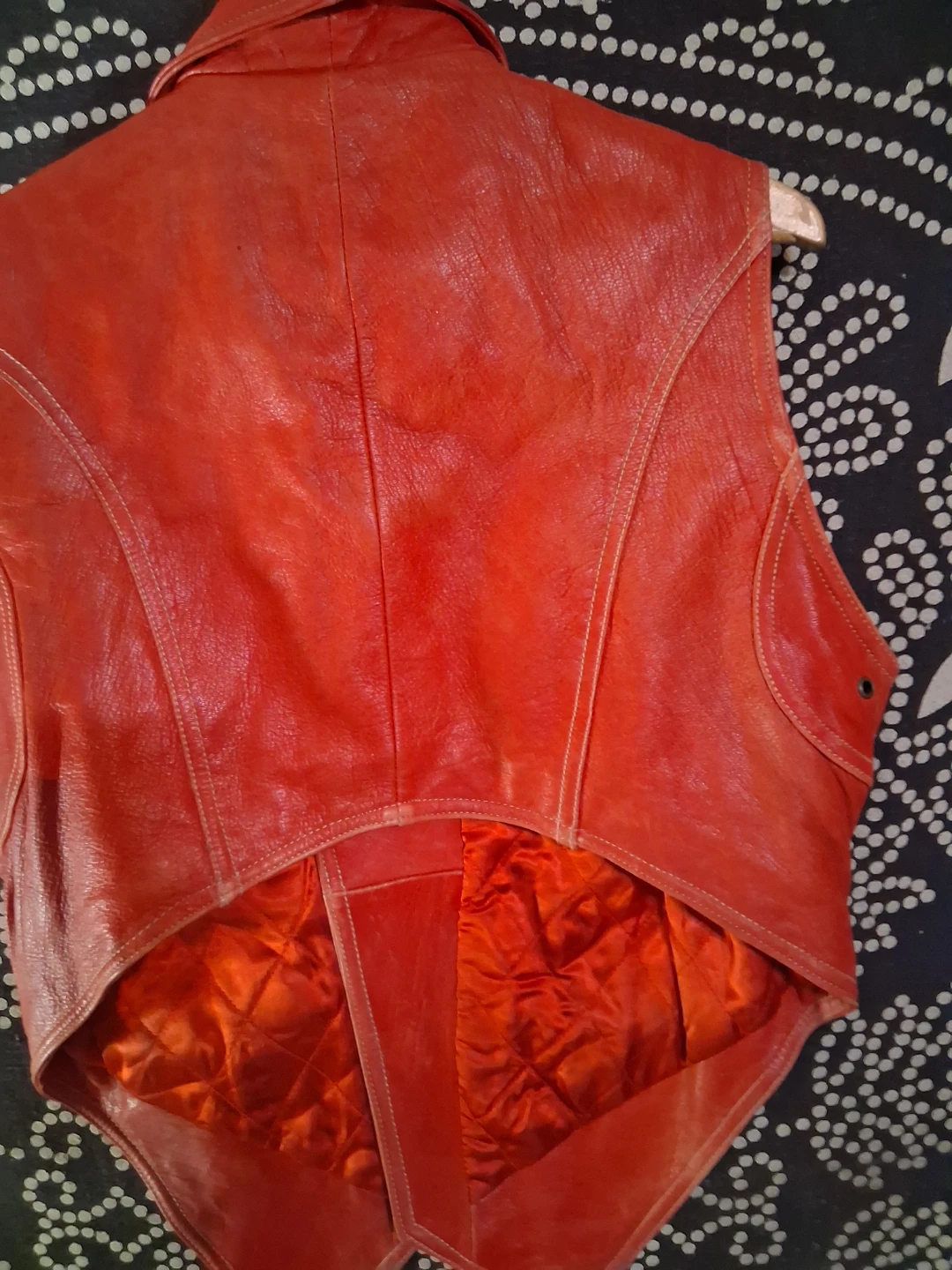 Wilson's Leather Vest - Red, Size L - photo 3