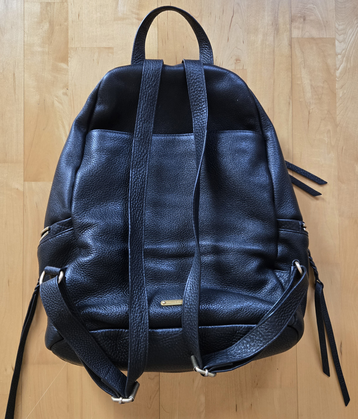 Rebecca Minkoff Black Leather Backpack (Org $348) - photo 2