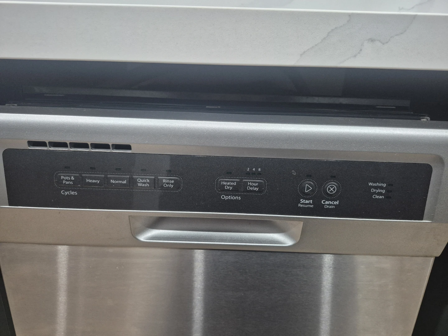 Whirlpool 18-inch Stainless Steel Dishwasher - photo 2