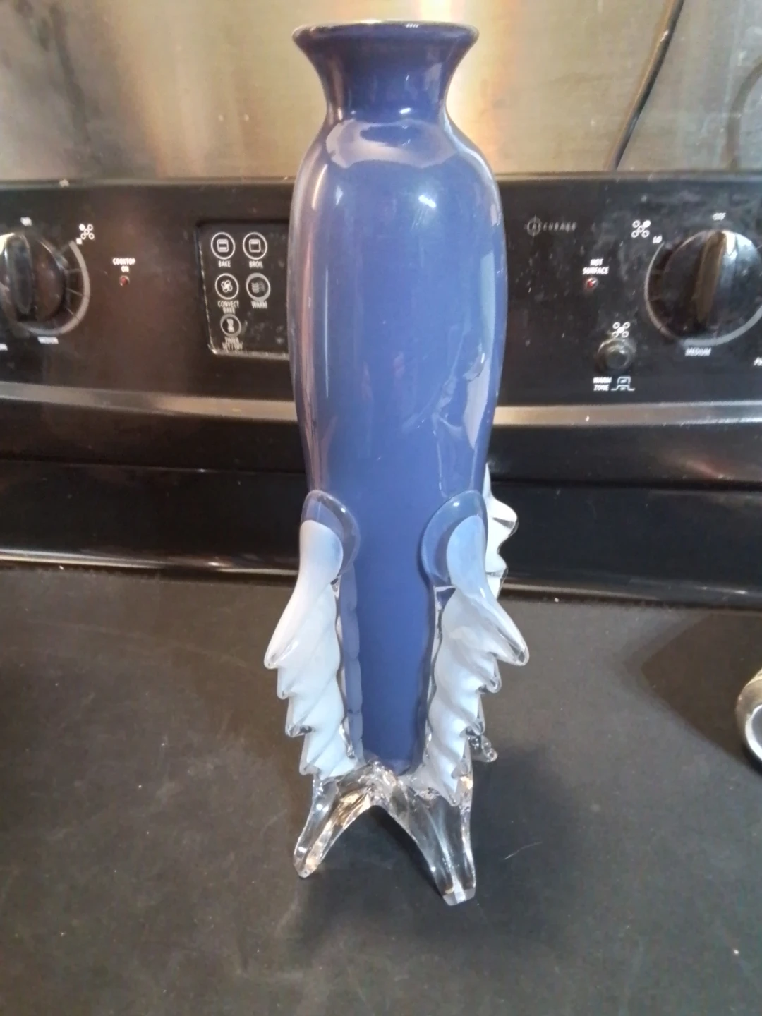 Art Murano Style Glass Vase 13" - photo 2