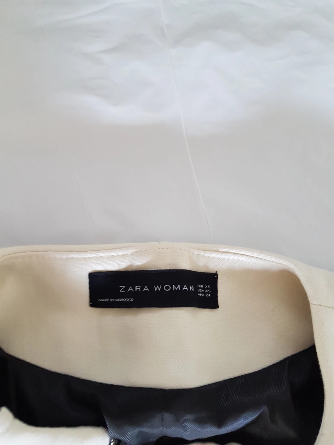 Zara Woman Cream Jacket - XS