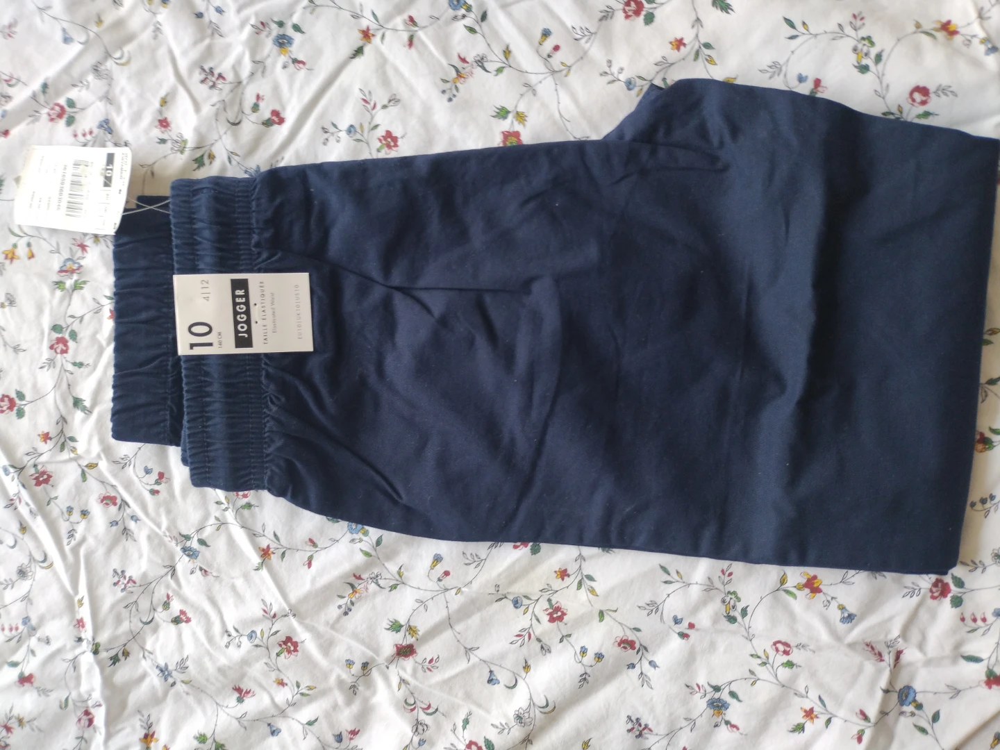 George Jogger Pants Size 10 Navy Blue