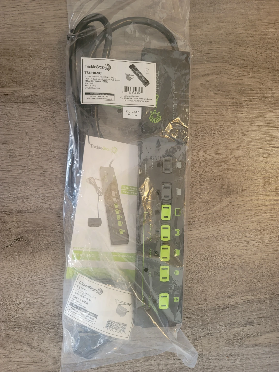 TrickleStar TS1810-SC Power Strip - photo 3