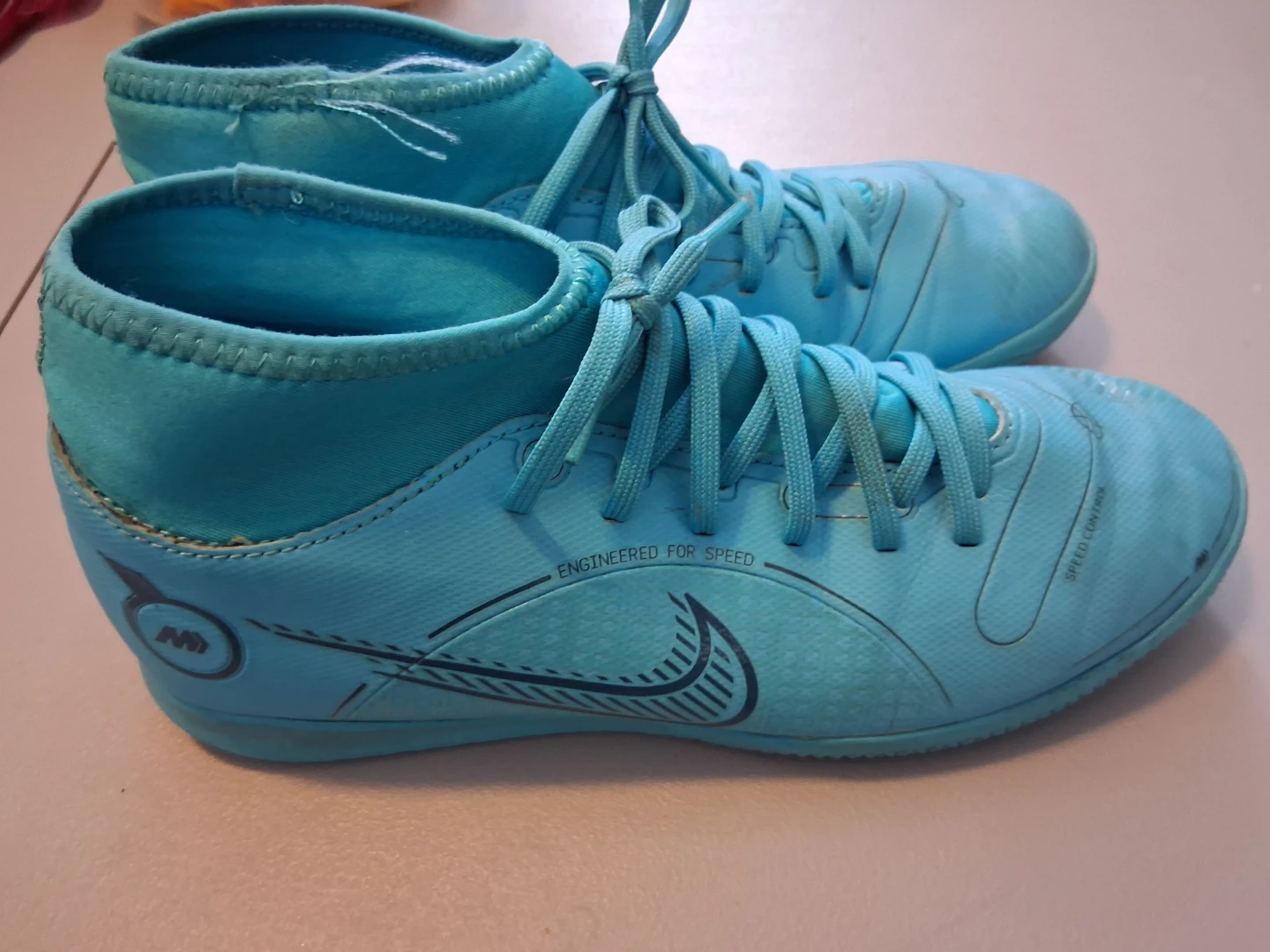 Nike Mercurial Soccer Shoes - Blue us 6 ,, cm 24 - photo 3