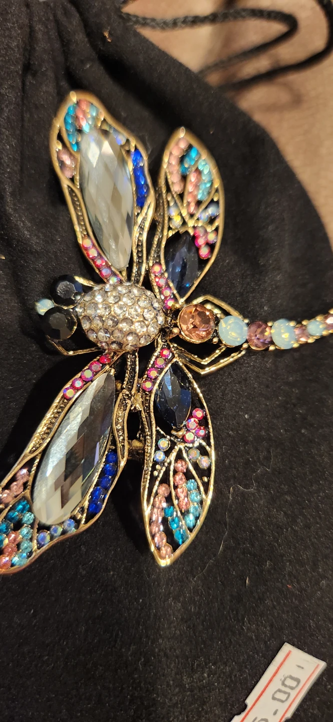 Dragonfly Brooch Pin - Multi-Colour - photo 2