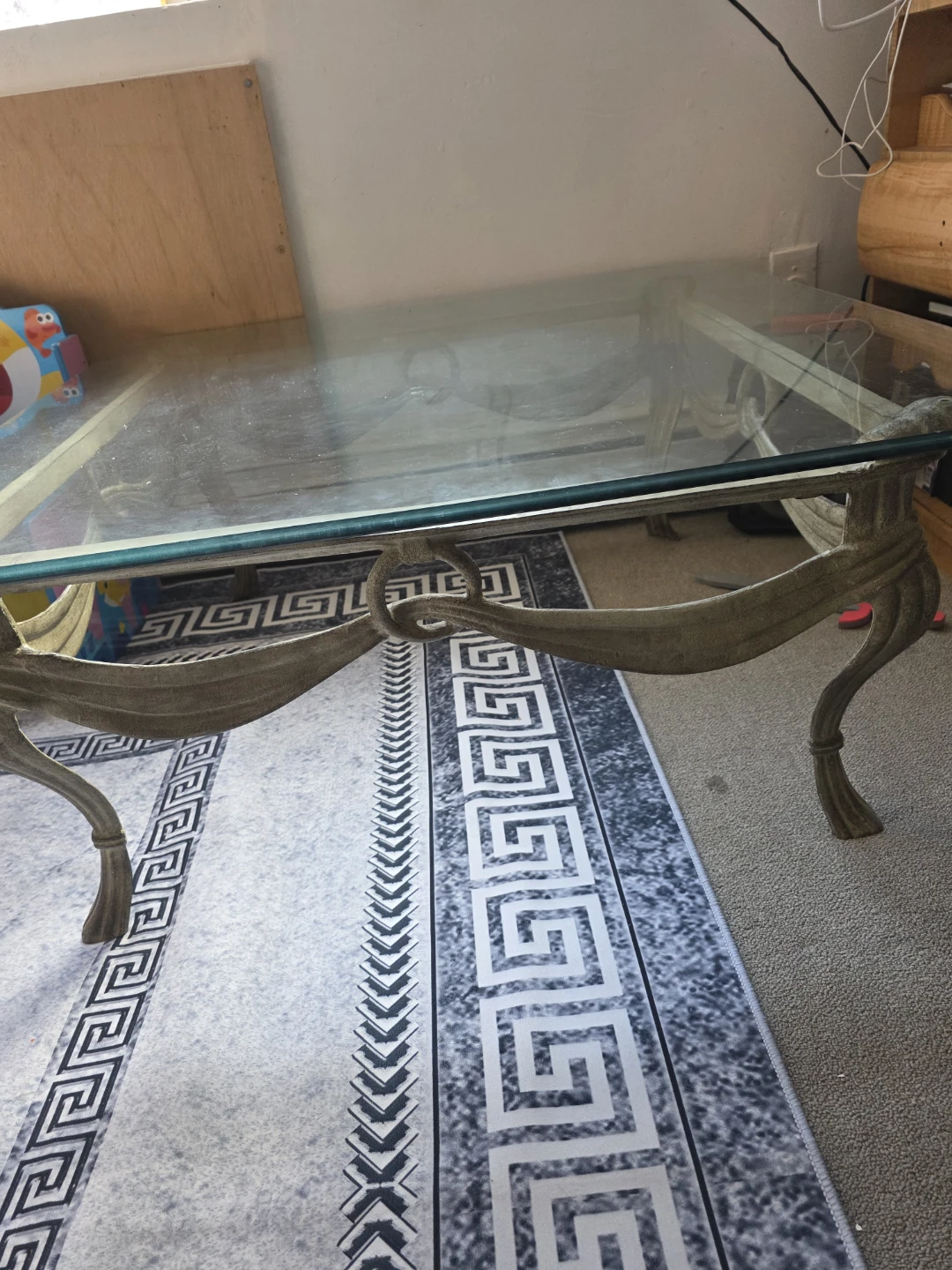 Glass Top Coffee Table