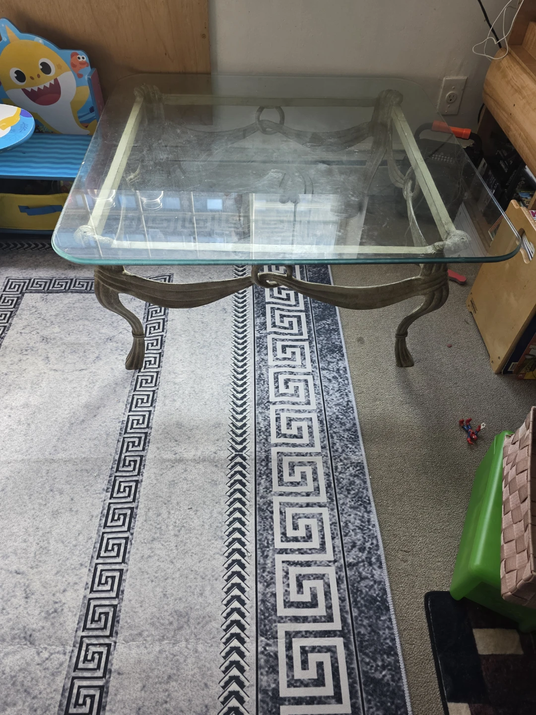 Glass Top Coffee Table - photo 2