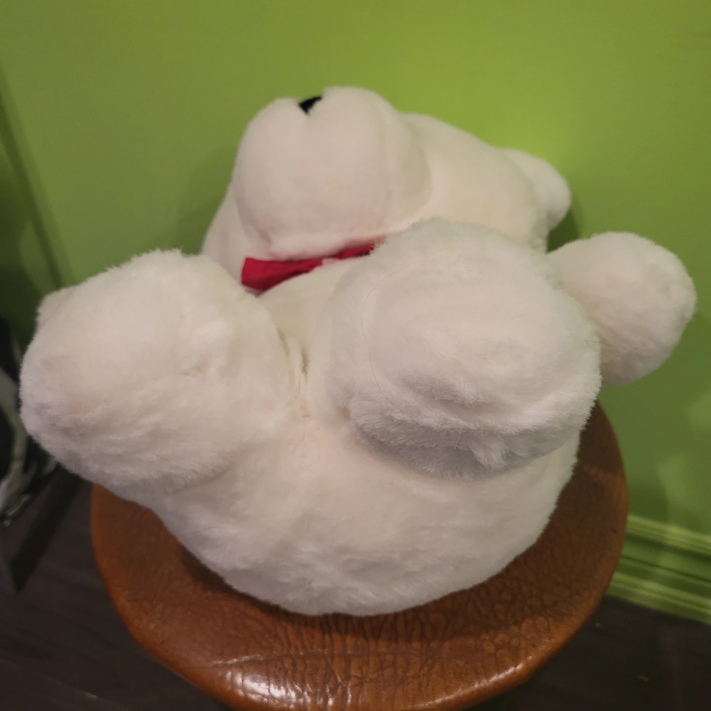 White Teddy Bear Plush Toy - photo 3