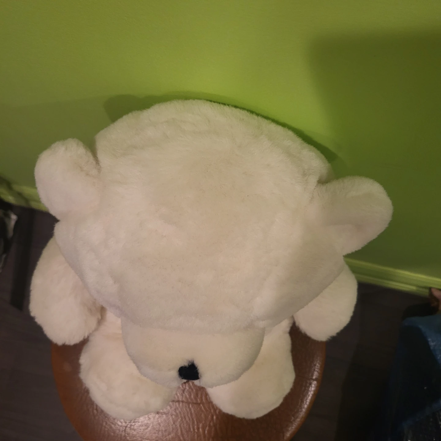 White Teddy Bear Plush Toy - photo 4