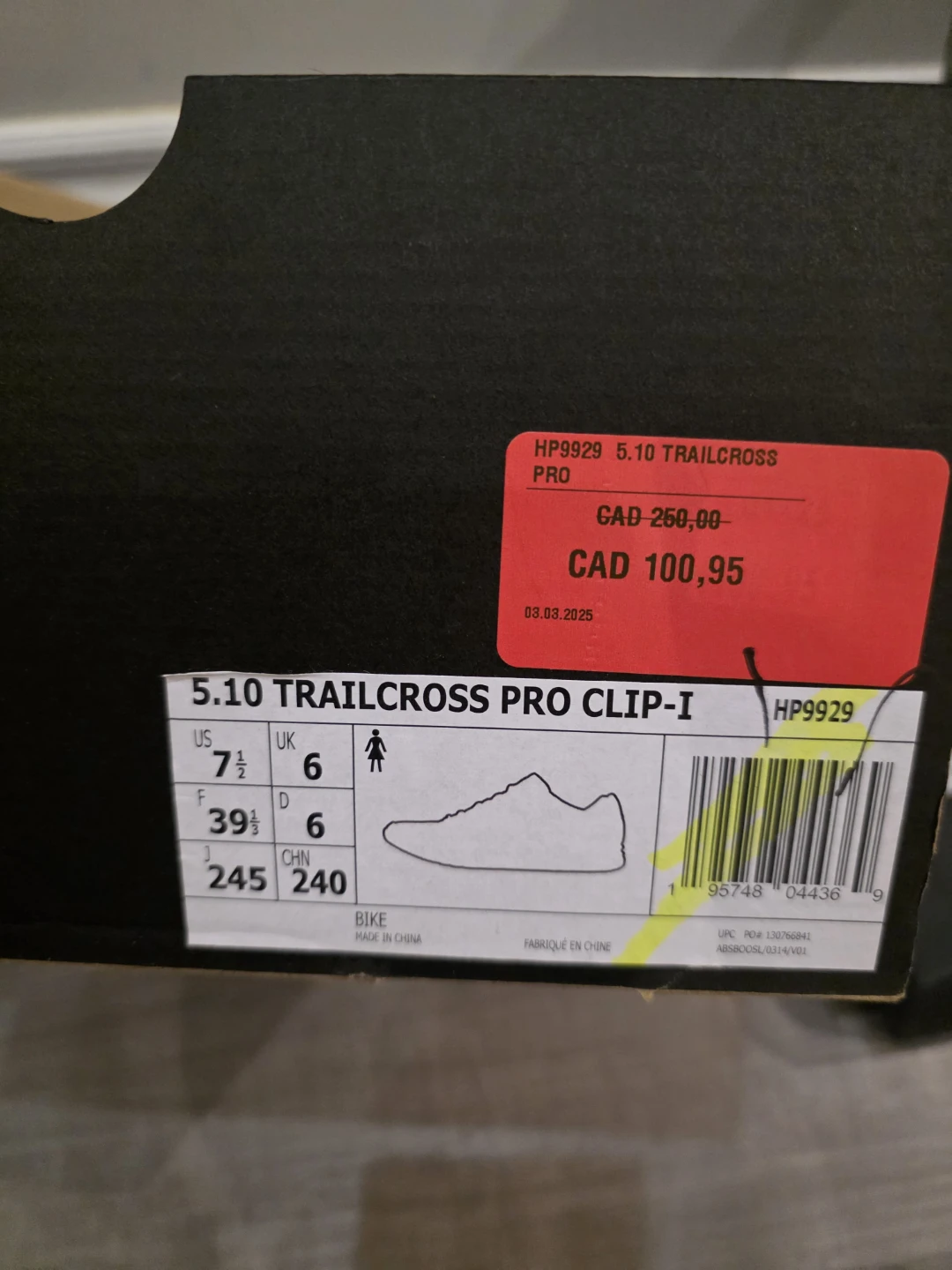 Five Ten Trailcross Pro Clip-In Mountain Bike Shoes - photo 5