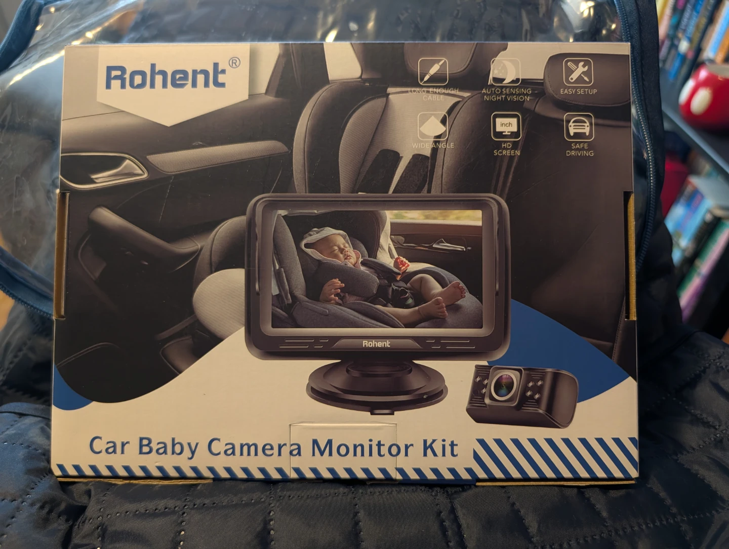 Rohent Car Baby Camera Monitor Kit - New in Box!