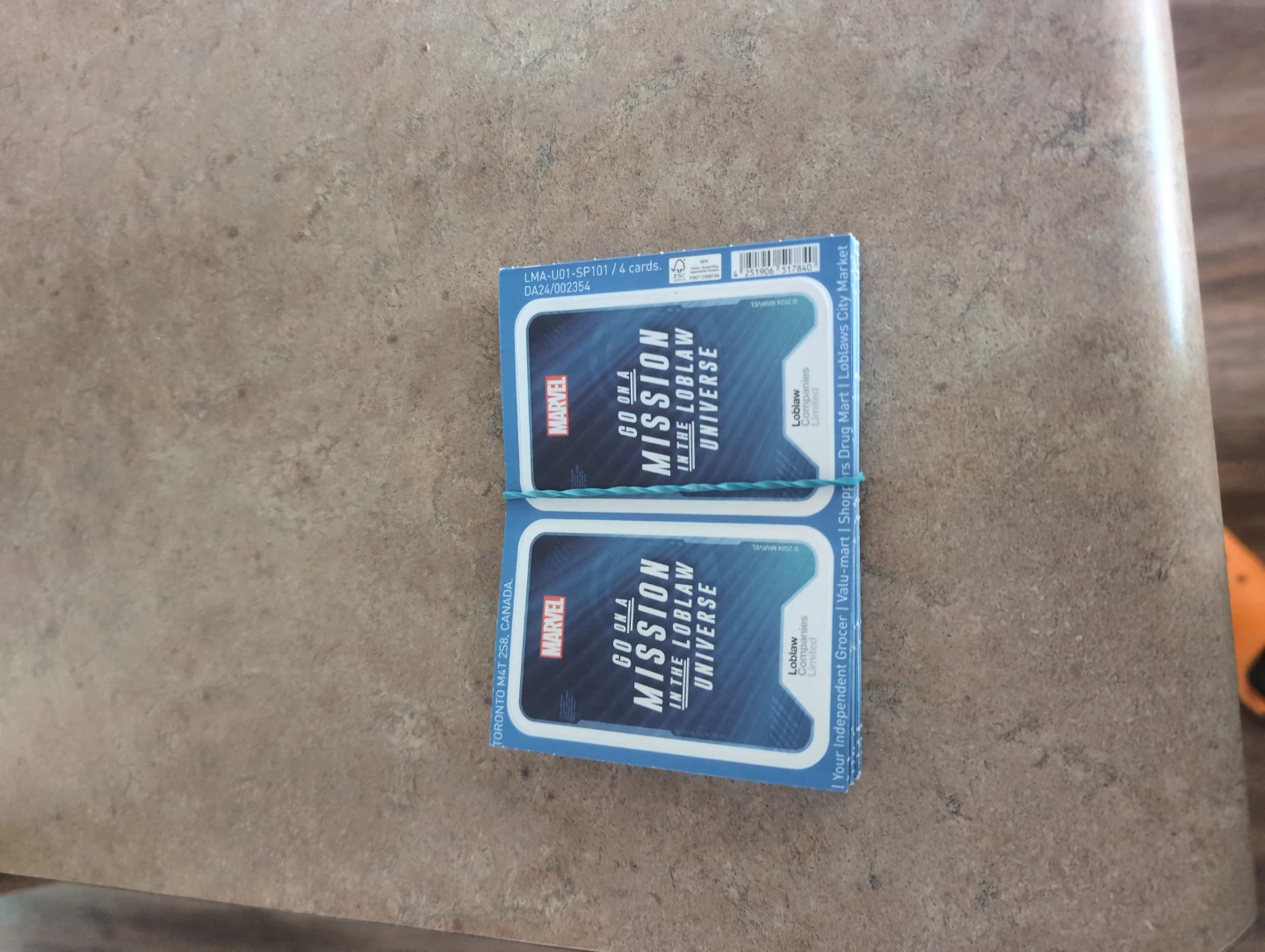 Loblaws Marvel Cards