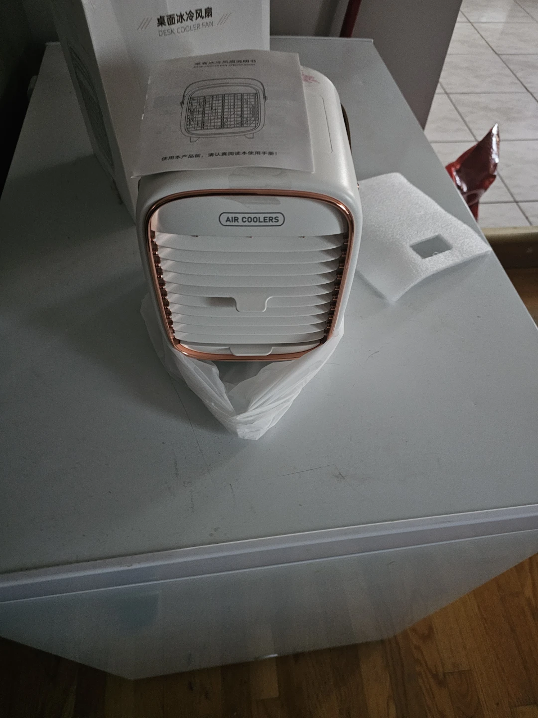Portable Desk Cooler Fan - photo 2