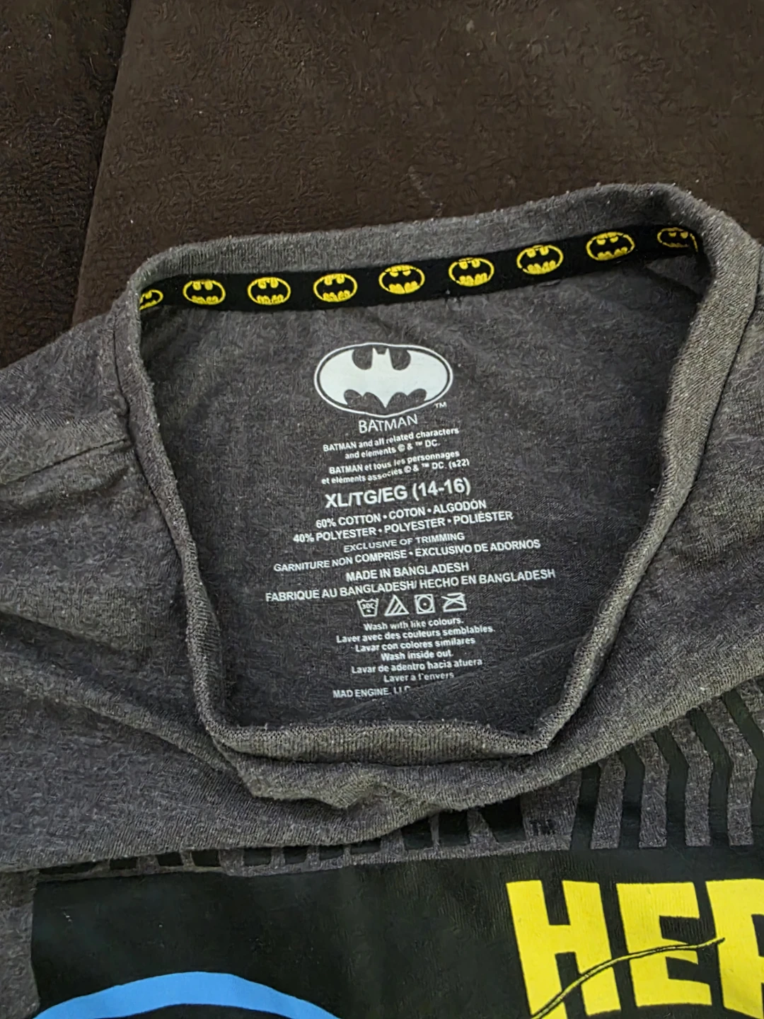 Batman XL T-Shirt (14/16) - photo 3
