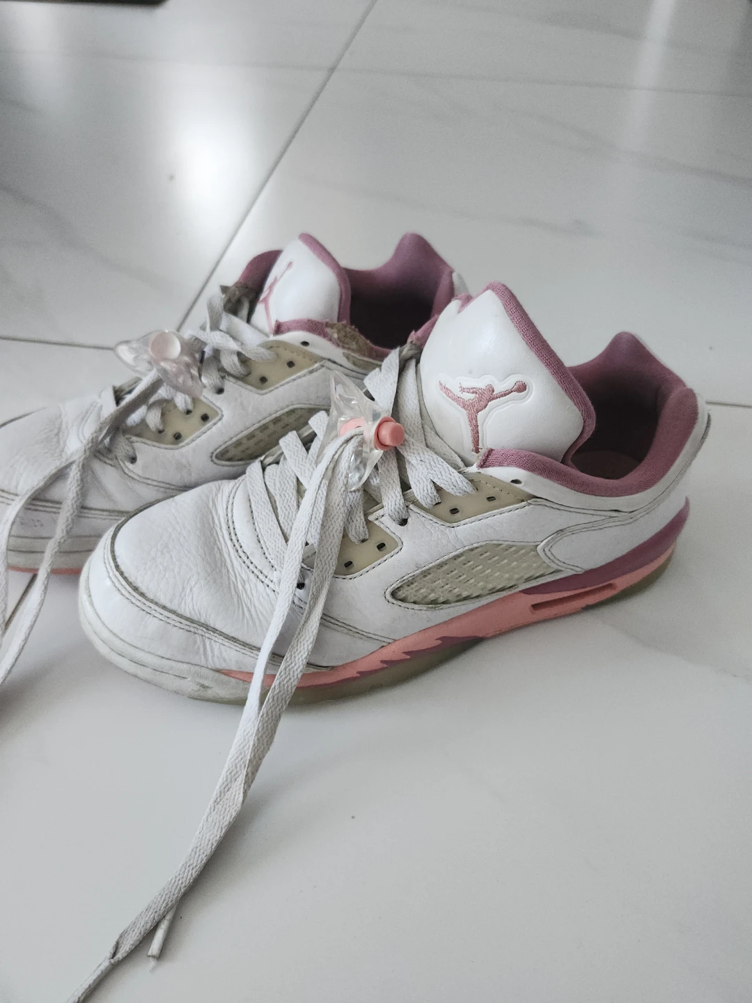 Air Jordan 5 Retro GS "White Pink"