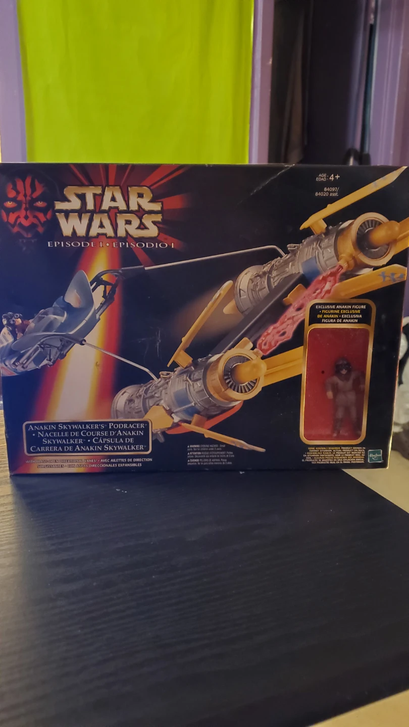 Star Wars Episode 1 Anakin Skywalker's Podracer with Figure