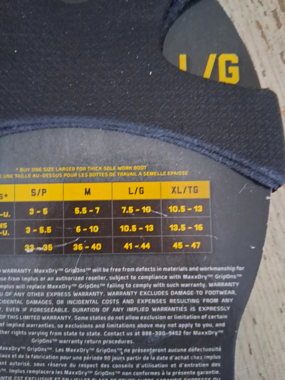 MAXX DRY GripOnS Traction Cleats L/G - photo 3