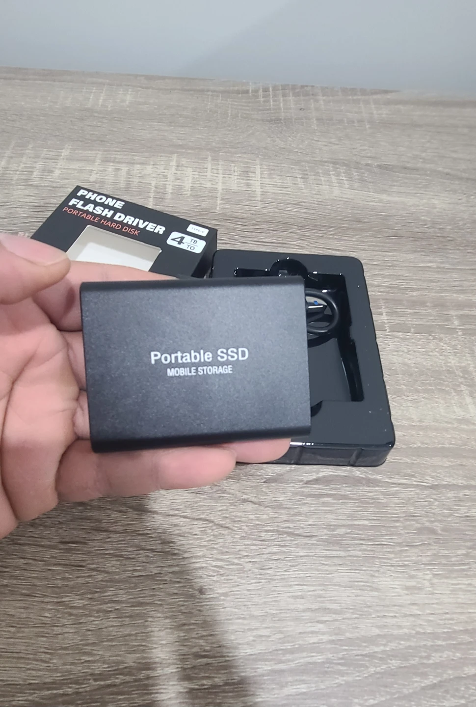 4TB Portabls SSD External Hard Drive