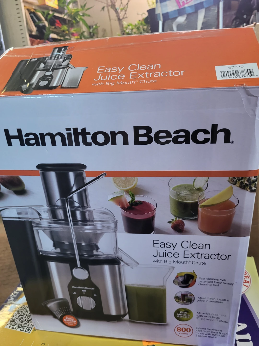 Hamilton Beach Easy Clean Juice Extractor