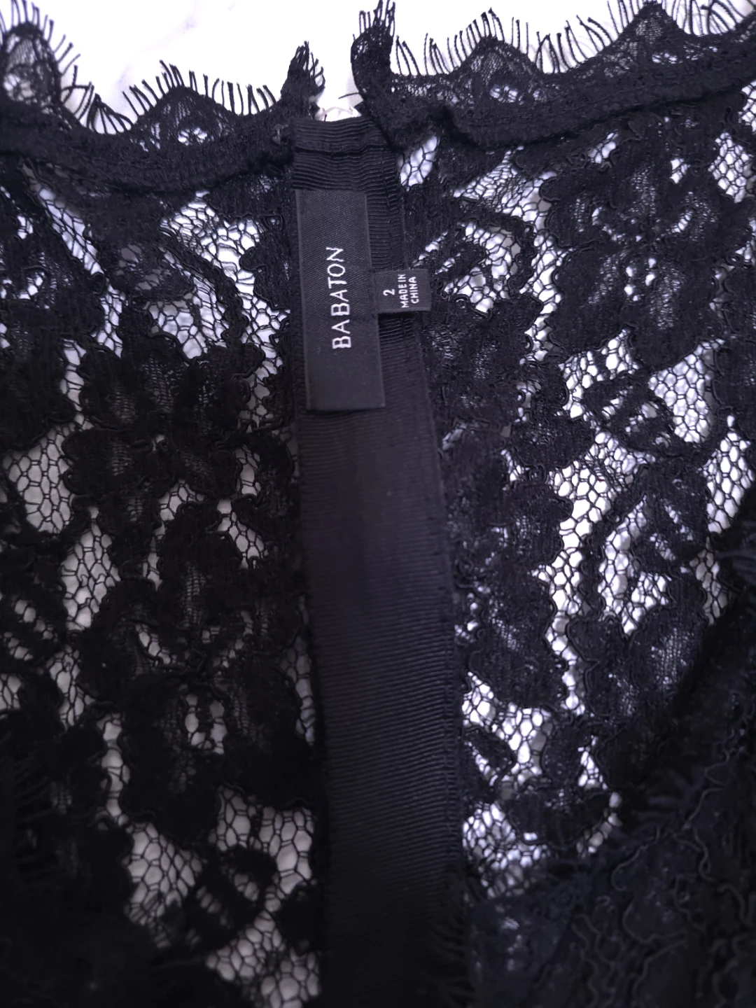 Aritzia Babaton Black Lace Dress - Size 2 - photo 4