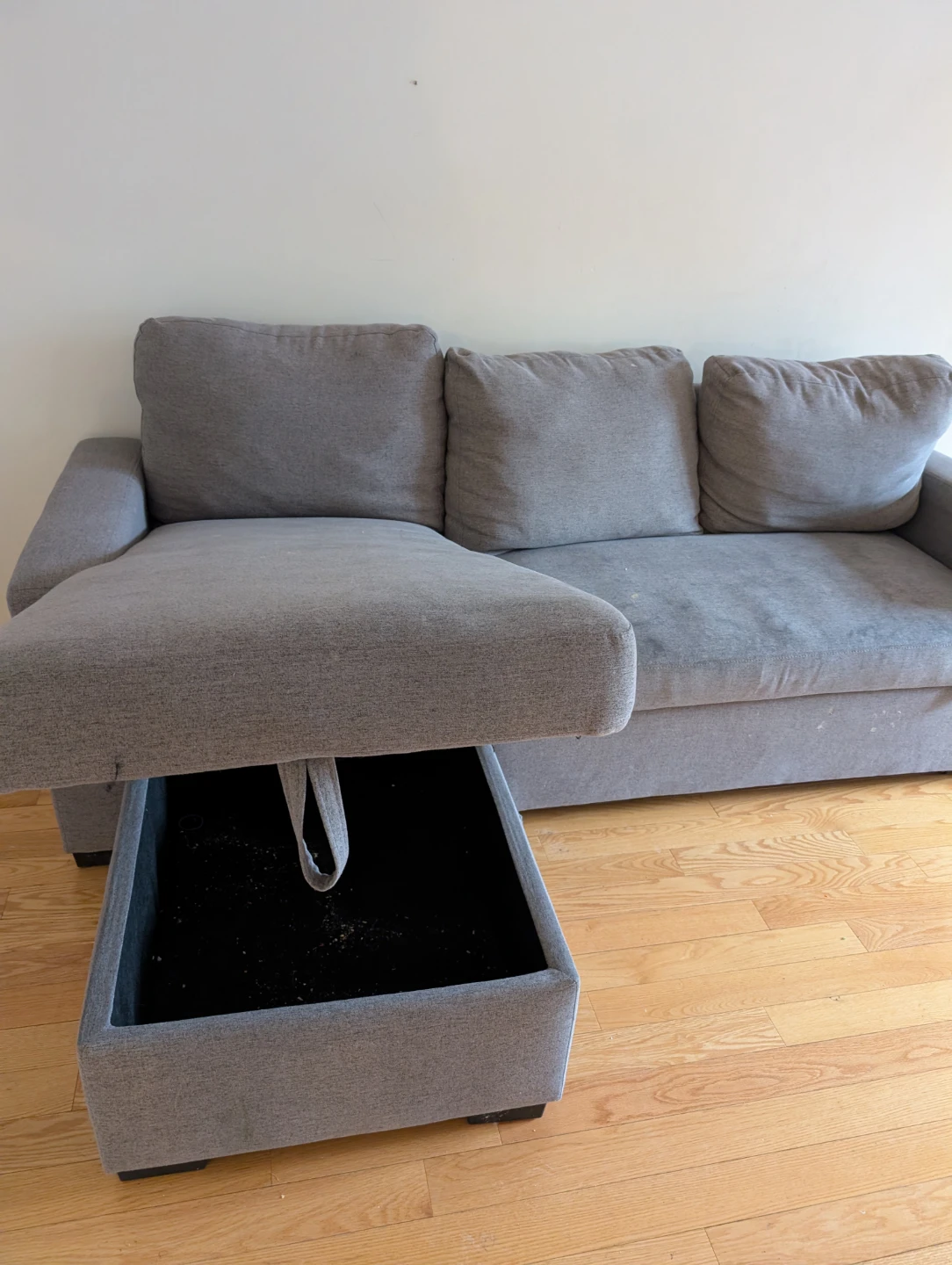 Grey Sectional Sofabed - photo 4
