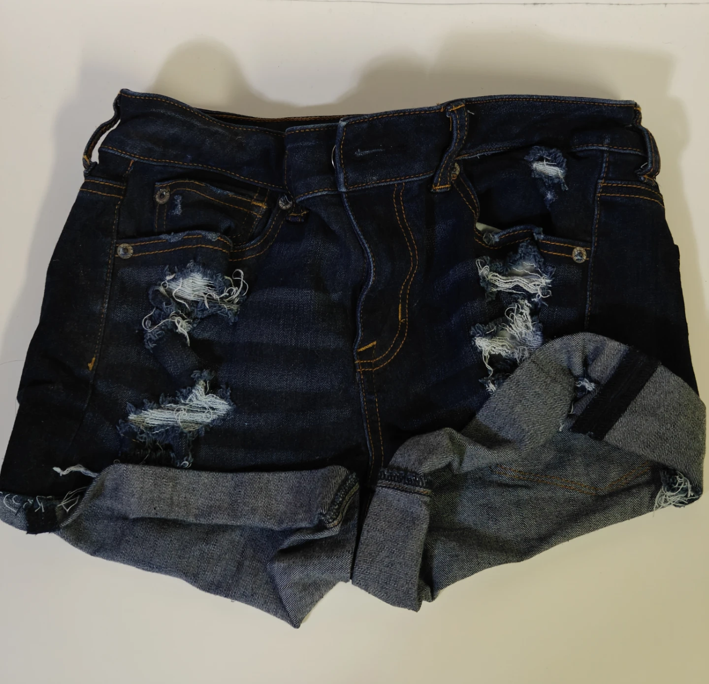 Blue Denim Jean Shorts