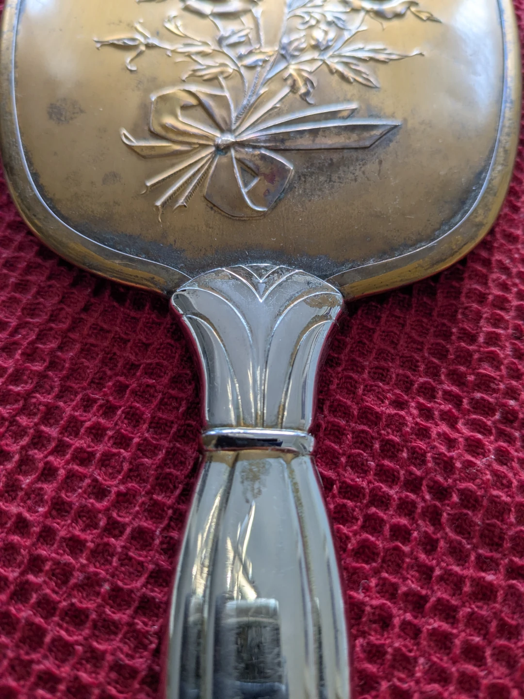 Vintage Floral Handheld Mirror - photo 5