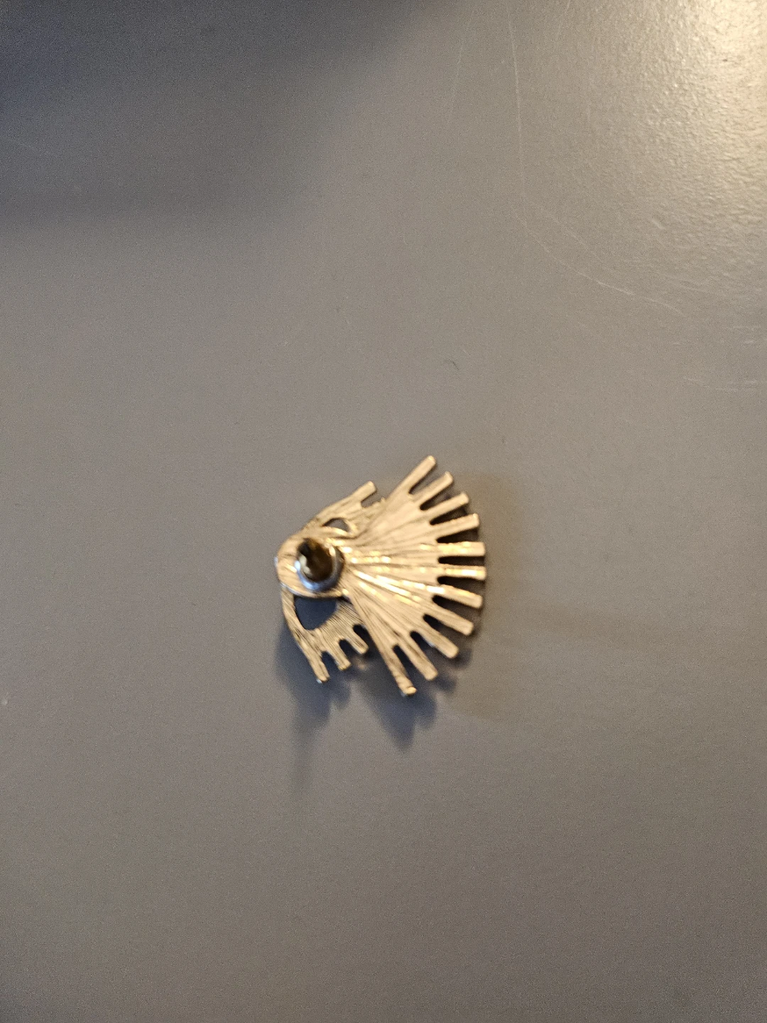 Gold-tone Eye Design Stud Earring - photo 3