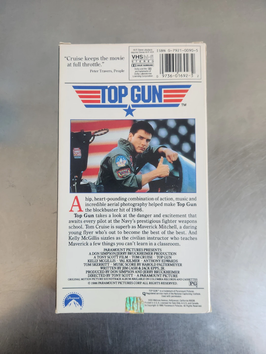 Top Gun VHS Movie - photo 2